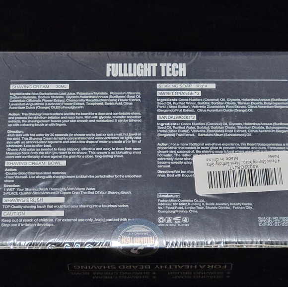 NIB - Fulllight Tech Shaving Kit (4-piece set) - Picture 3 of 3